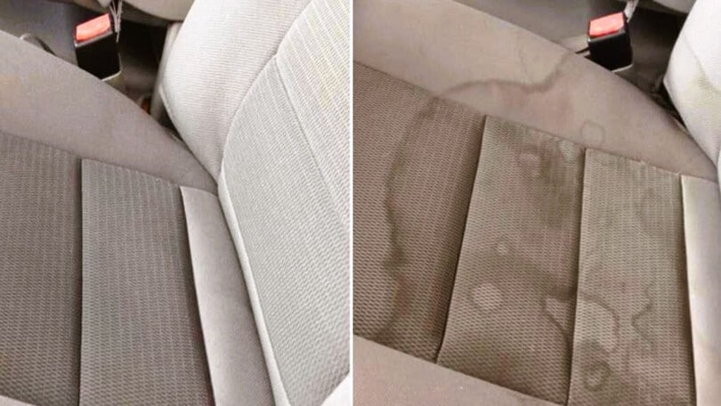 Macchie sui sedili dell’auto, come rimuovere anche le più resistenti