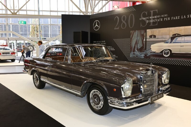 Auto e Moto d'Epoca, Mercedes in parata a Bologna