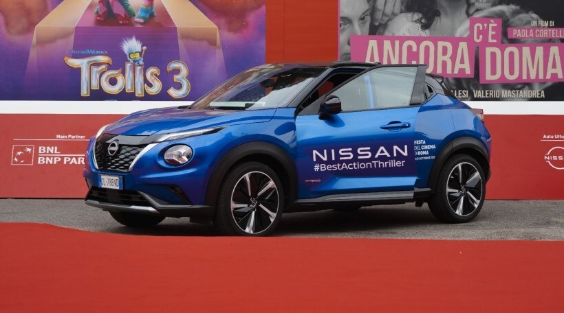 Nissan, 90 anni festeggiati al Festival del Cinema di Roma