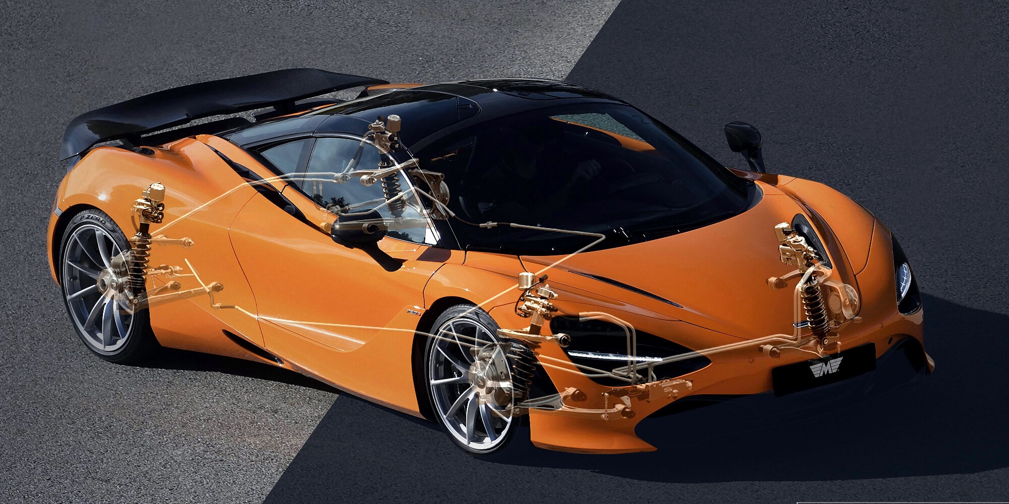 McLaren e sospensioni intelligenti Monroe, partnership ufficiale