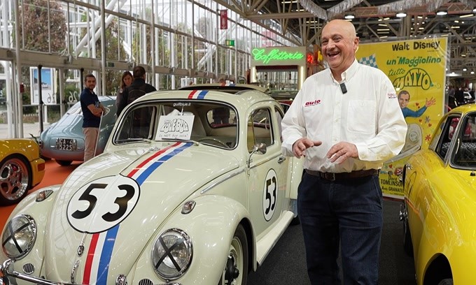 Il "cattivo" del Maggiolino Tutto Matto ad Auto e Moto d'Epoca