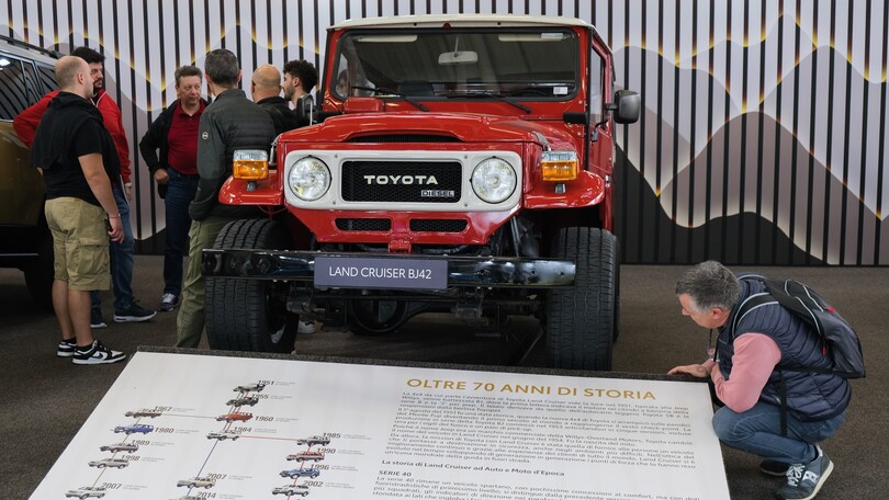 Toyota ad Auto e Moto d'Epoca 2023