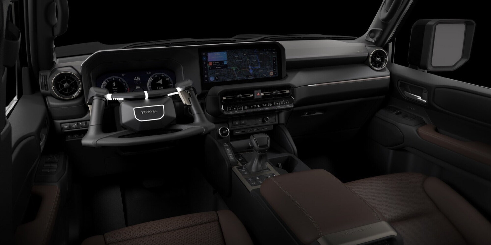 Toyota NEO Steer, l'auto, freno e acceleratore spariscono