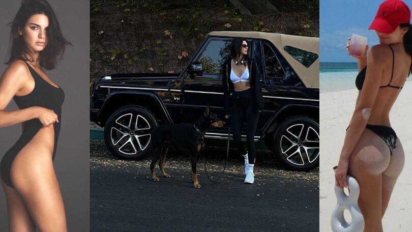 Kendall Jenner compie 28 anni: che vita da star tra Cadillac e Mercedes