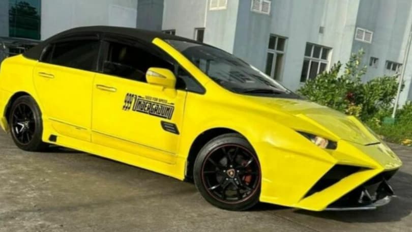 La Honda Civic che si crede una Lamborghini Huracan