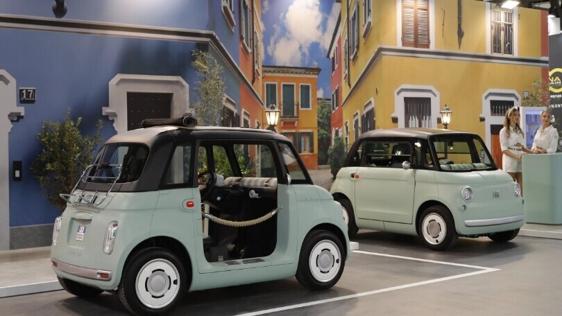 C'è anche la Fiat Topolino a EICMA 2023