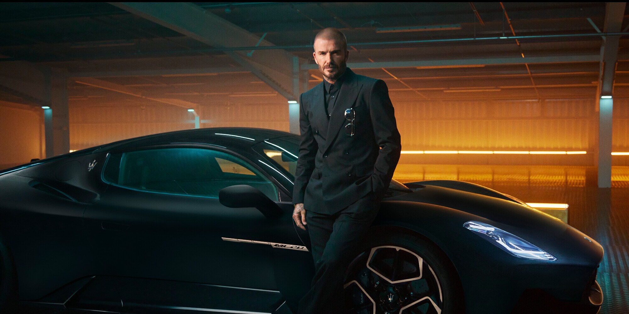 Maserati MC20 Notte Edition, serie speciale battezzata da Beckham