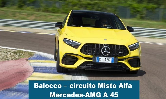 Mercedes-AMG A 45 S, la prova