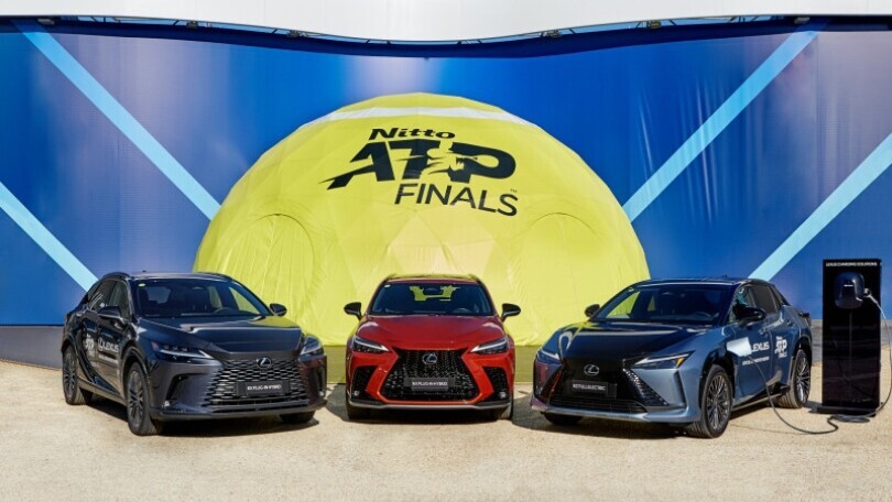Lexus è Platinum e Official Automotive Partner delle ATP Finals