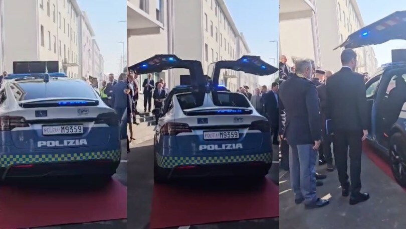 La Polizia del Veneto sfreccerà con una Tesla Model X