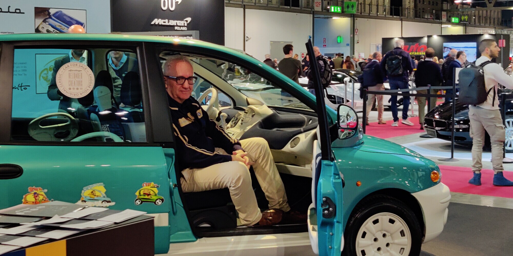 Giolito: "La Fiat Multipla? Sorprende ancora oggi"