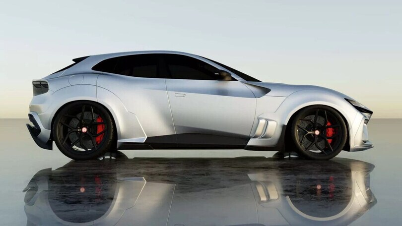 Ferrari Purosangue kit Pogea Racing