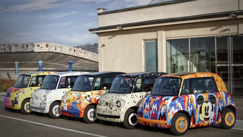 Fiat incontra Topolino: che magia le 5 one-off Disney