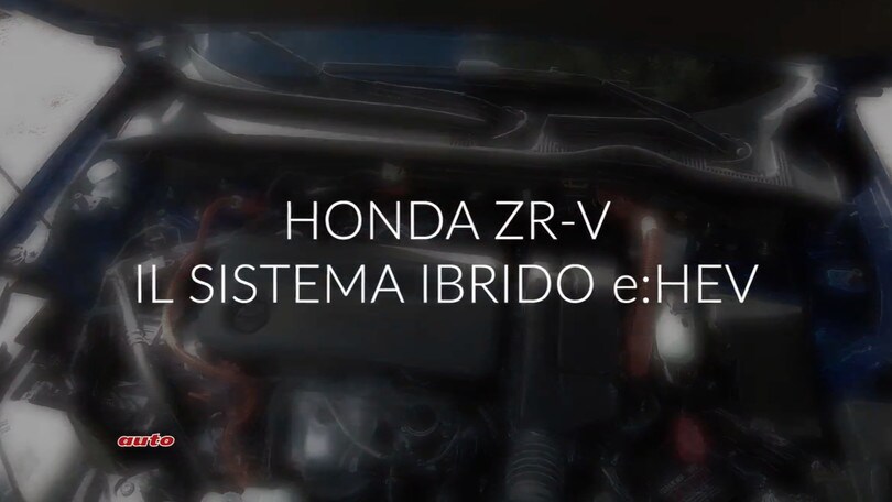 Honda ZR-V, l'approfondimento sul sistema ibrido full e:HEV