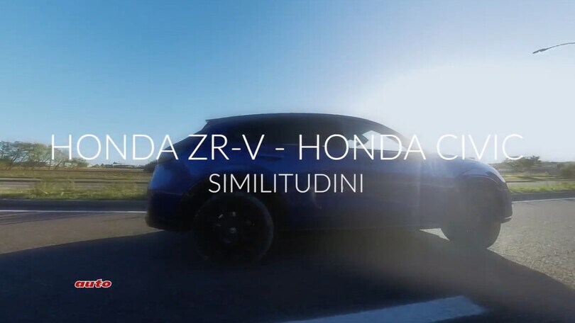 Honda ZR-V, Civic in versione Suv