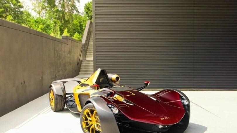 Le foto della BAC Mono R ispirata a Iron Man