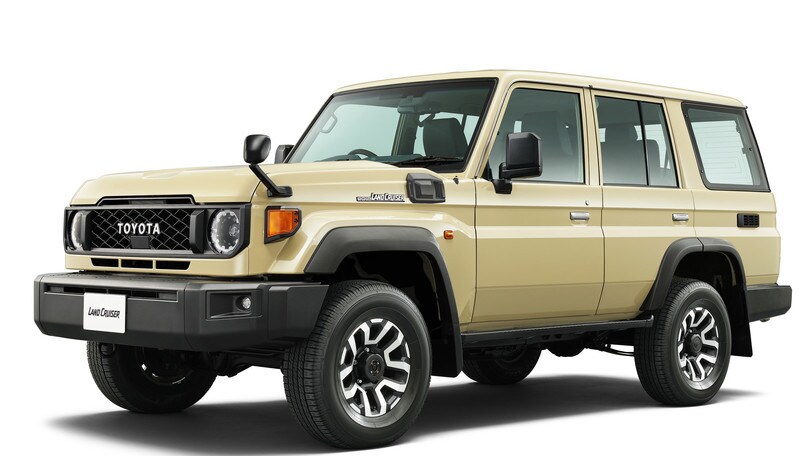 Toyota Land Cruiser 70 torna in Giappone