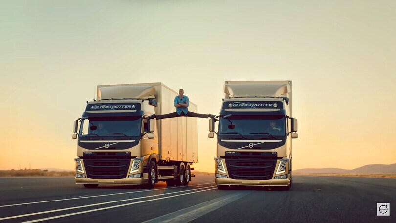 Il VIDEO dello spot Volvo con Van damme: la celebre epic split