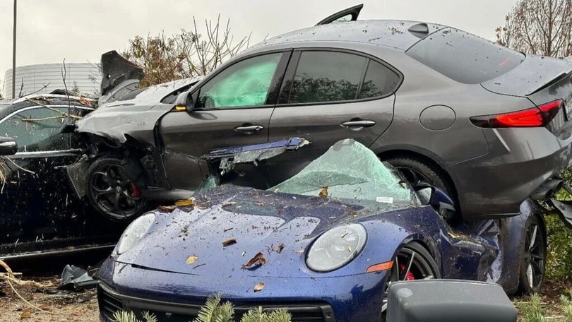 Incidente clamoroso tra una Giulia Quadrifoglio e una 911