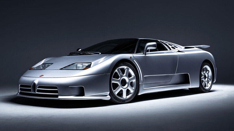 Bugatti EB110 Super Sport, all’asta uno dei tre prototipi