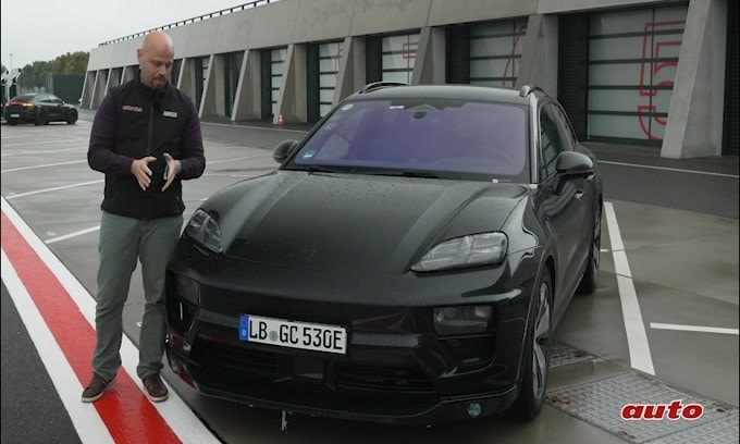 Porsche Macan Elettrca, test in anteprima