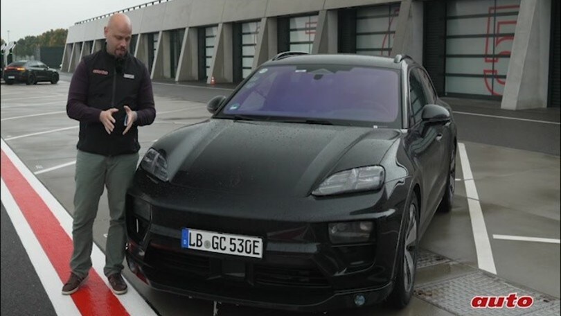 Porsche Macan Elettrca, test in anteprima