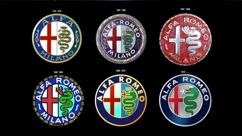 Alfa Romeo, com'è cambiato il logo dal 1910 a oggi