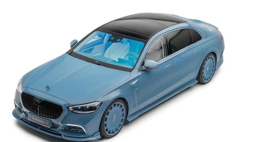 Mansory Mercedes-Maybach S 680 "China Blue", le foto