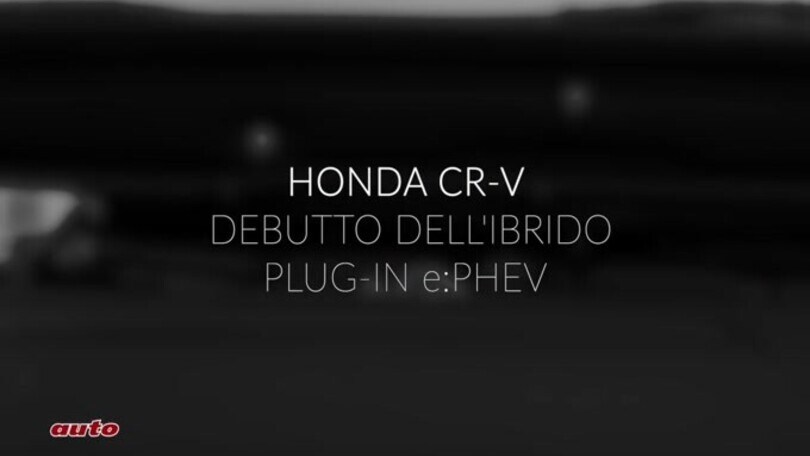 Honda CR-V e:PHEV, approfondimento sul sistema ibrido alla spina