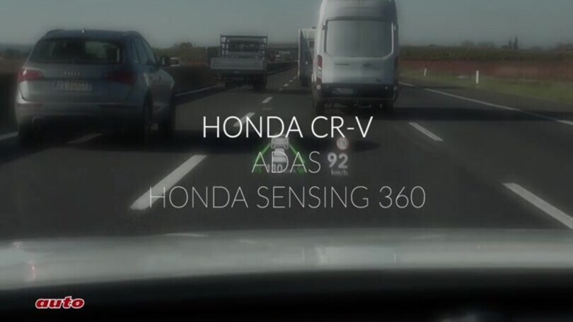 Honda CR-V e:PHEV, protezione totale con Honda Sensing 360