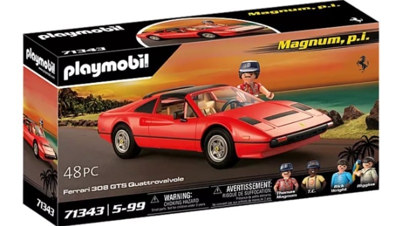 Ferrari 308 GTS Quattrovalvole di Magnum P.I. di Playmobil