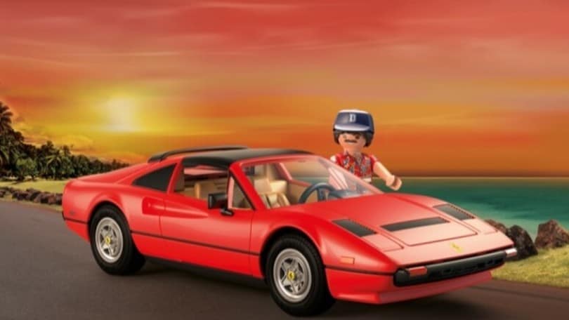 La Ferrari 308 GTS Quattrovalvole di Magnum P.I. torna con Playmobil