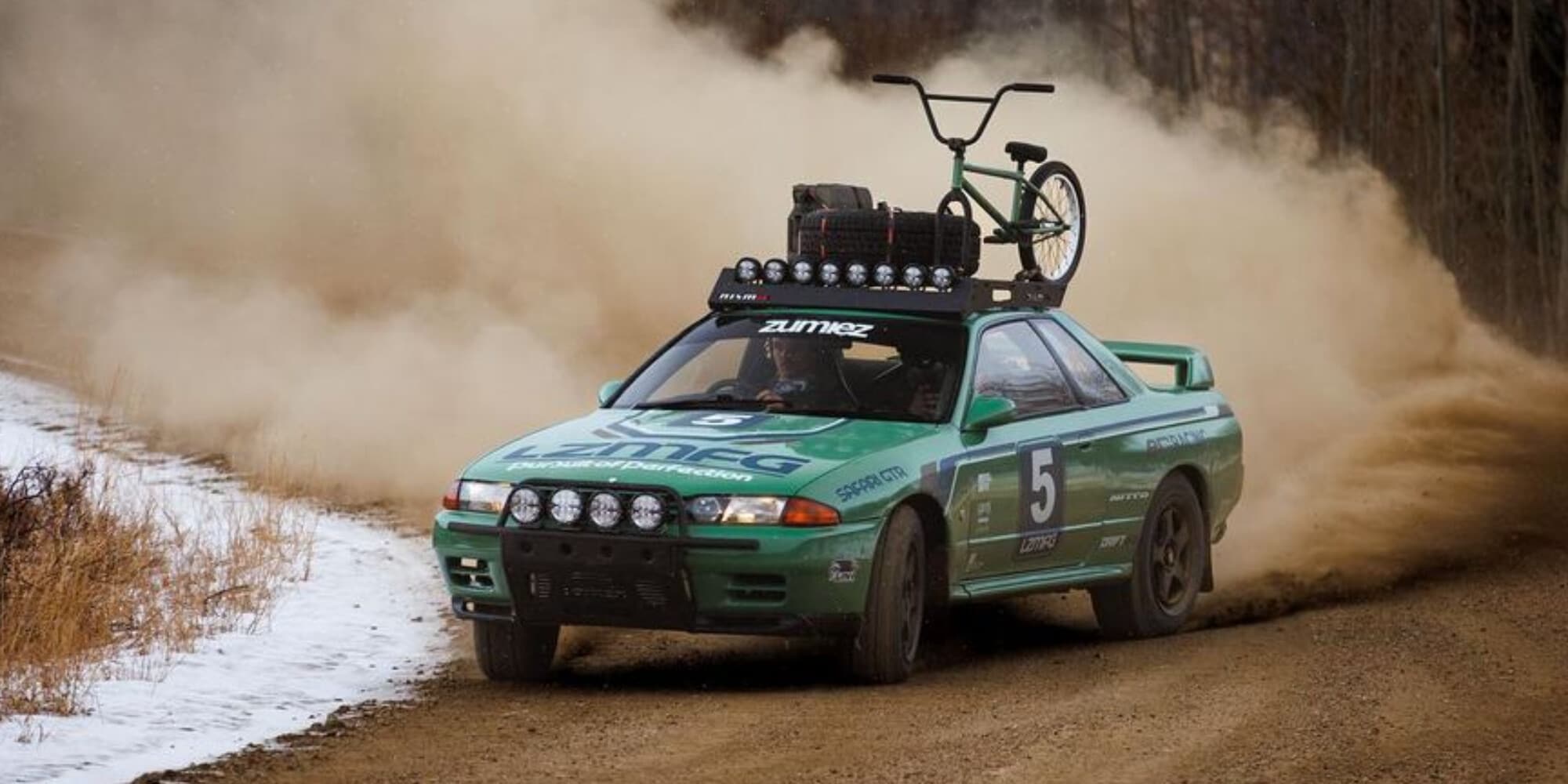 Adam LZ trasforma la Nissan Skyline in un fuoristrada