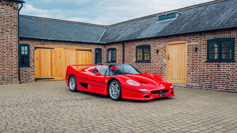 Ferrari F50 all'asta: può superare i 4,6 milioni di euro