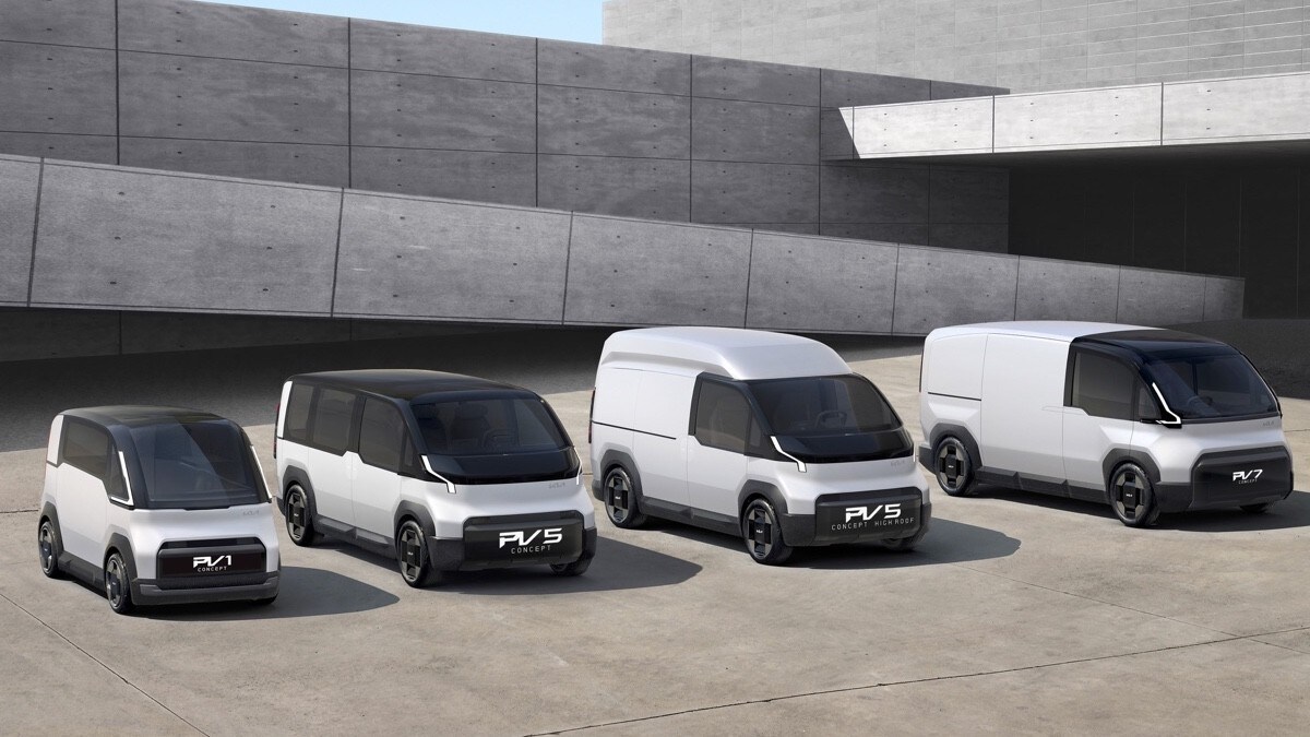 Kia PV5, prove di furgone elettrico (e non solo) al CES 2024