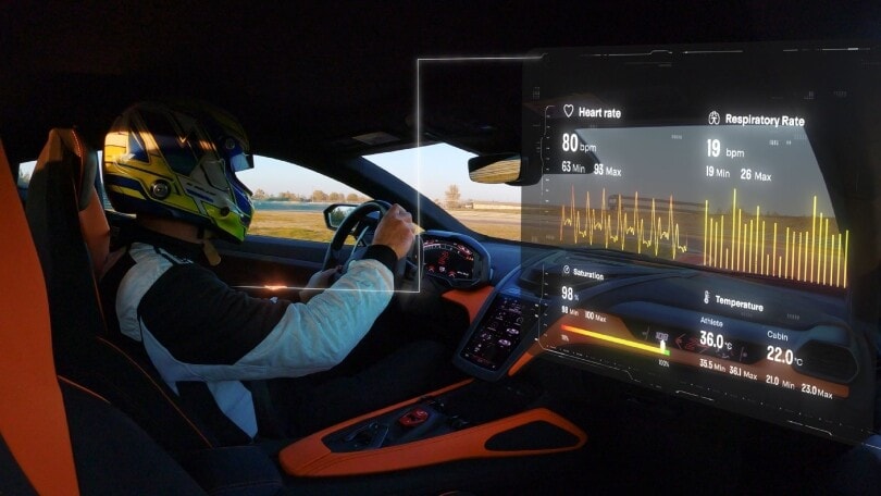 Telemetry X, la connettività del futuro delle auto Lamborghini