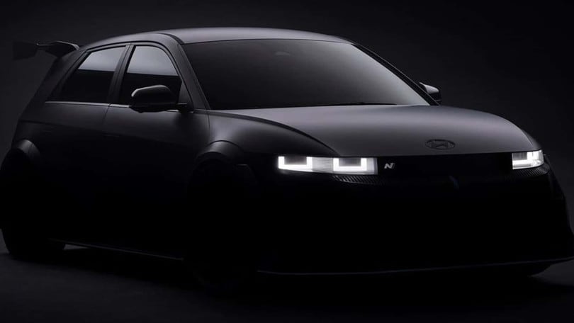 Hyundai N NPX1, teaser di una Ioniq 5 N ancora più scatenata