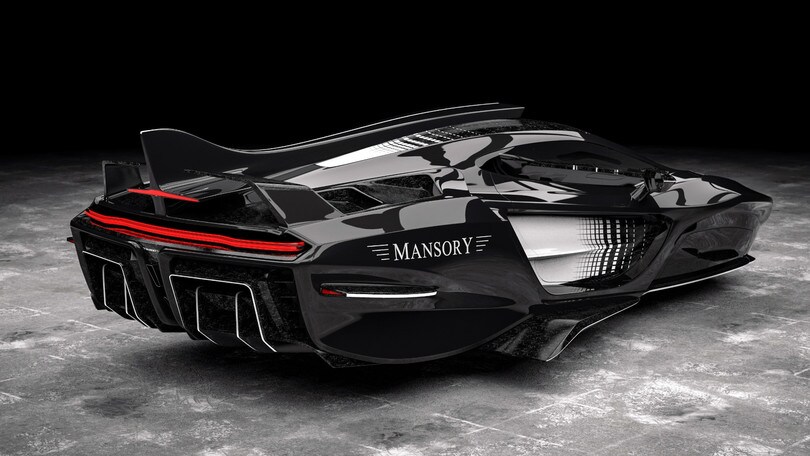 Mansory presenta l'auto volante: sembra un'astronave