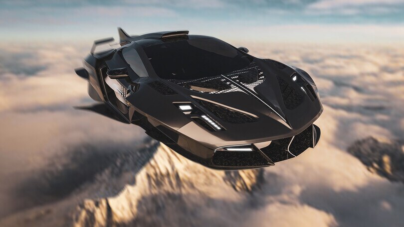 La hypercar volante di Mansory, tutte le immagini