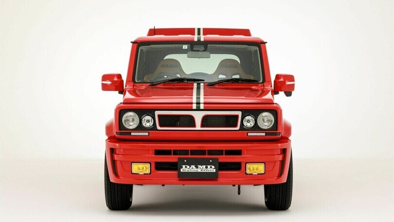 Suzuki Jimny, le versioni Lancia Delta e Renault 5 Turbo