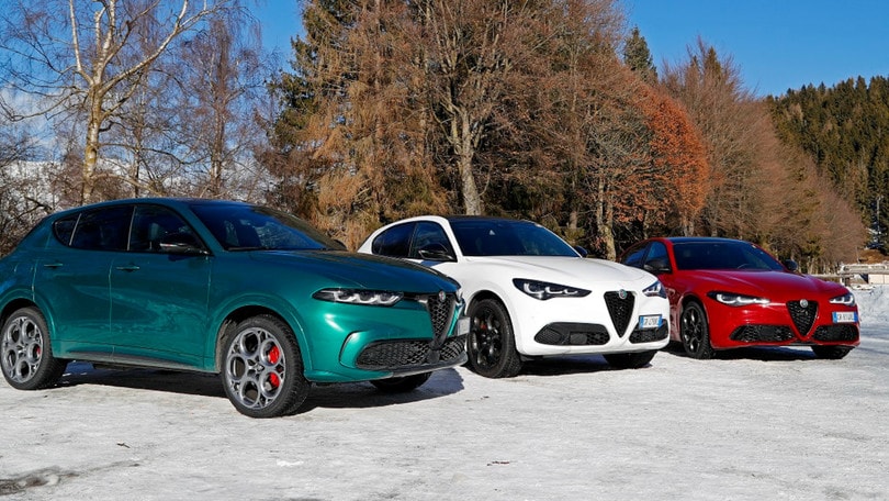 Alfa Romeo Tributo Italiano, la prova di Stelvio e Tonale
