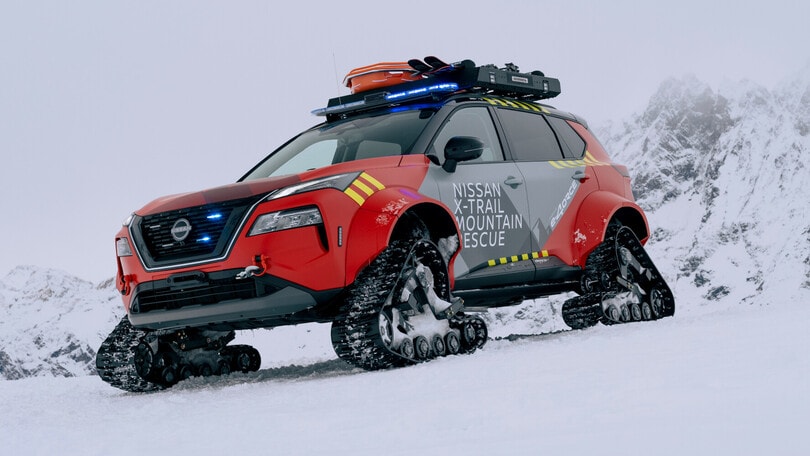Nissan X-Trail Mountain Rescue: la nuova frontiera del soccorso alpino