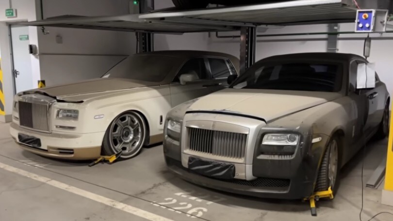 Gli oligarchi russi abbandonano le supercar nei sotterranei di Mosca