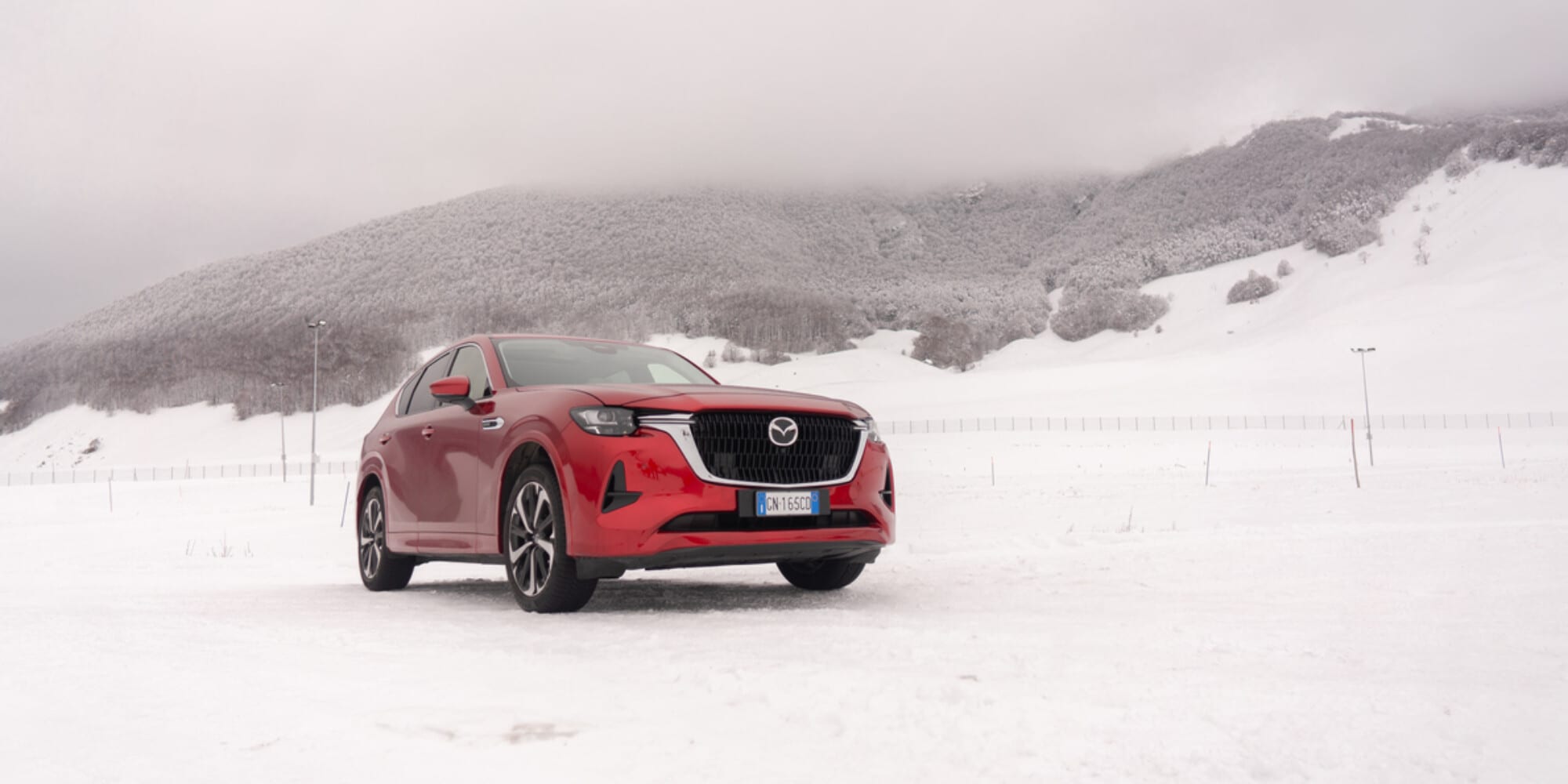 Mazda CX-60, regina delle nevi