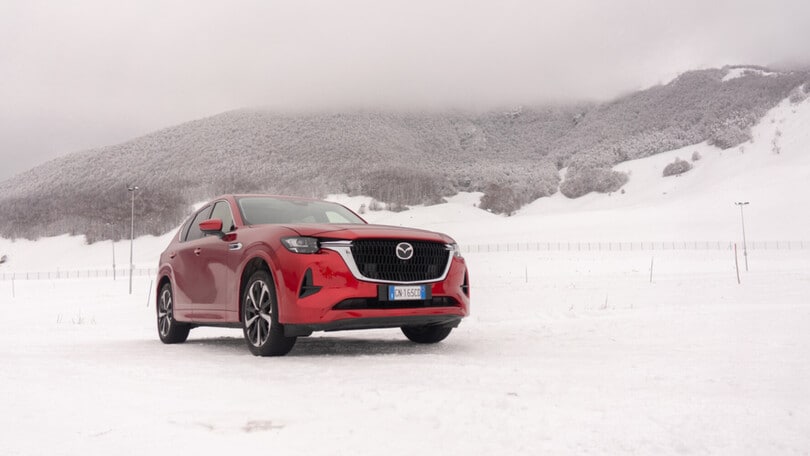 Mazda CX-60, regina delle nevi