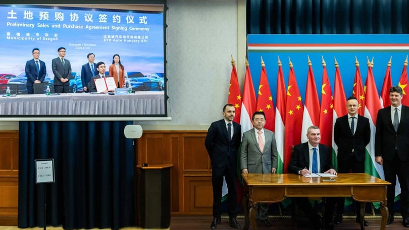 BYD e la fabbrica in Europa, il successo del colossi orientali