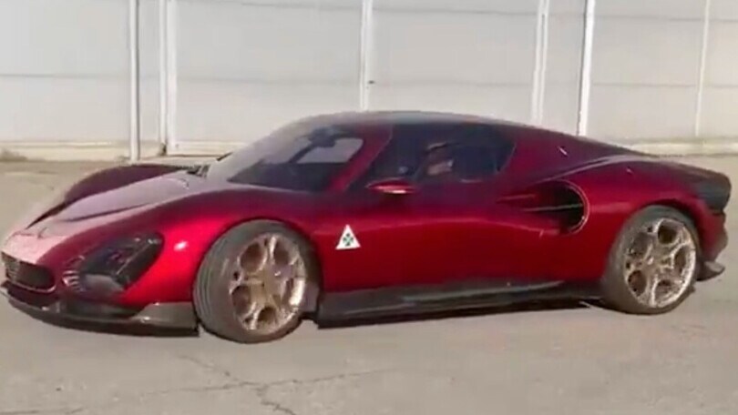 Alfa Romeo 33 Stradale, il primo video live è di Imparato
