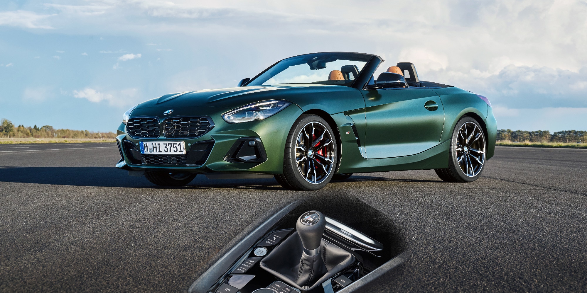 BMW Z4 2024, torna il cambio manuale a sei marce