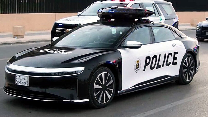 Arrivano 100mila Lucid Air per la polizia araba
