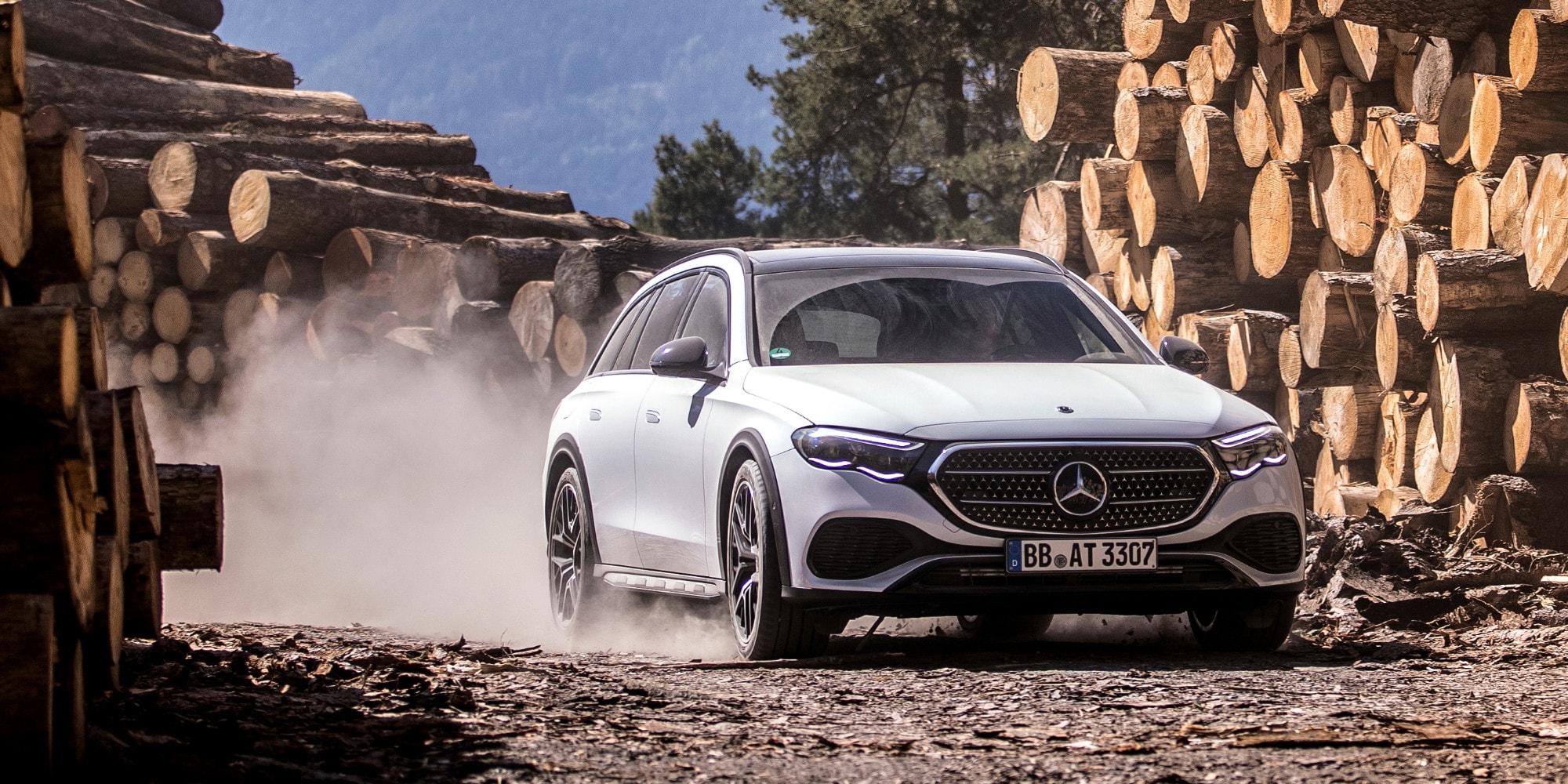 Mercedes Classe E Station Wagon 2024, la prova della All-Terrain